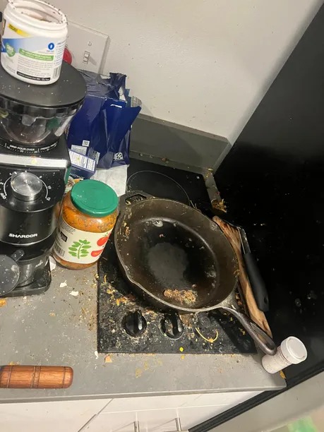 Kitchen before cleaning — BrightWay cleaning gallery